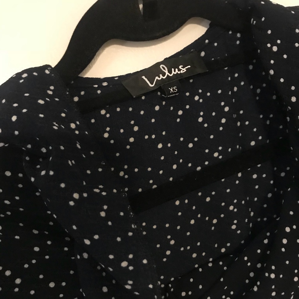 Lulus Ruffle Wrap Dress - Picture 4 of 6